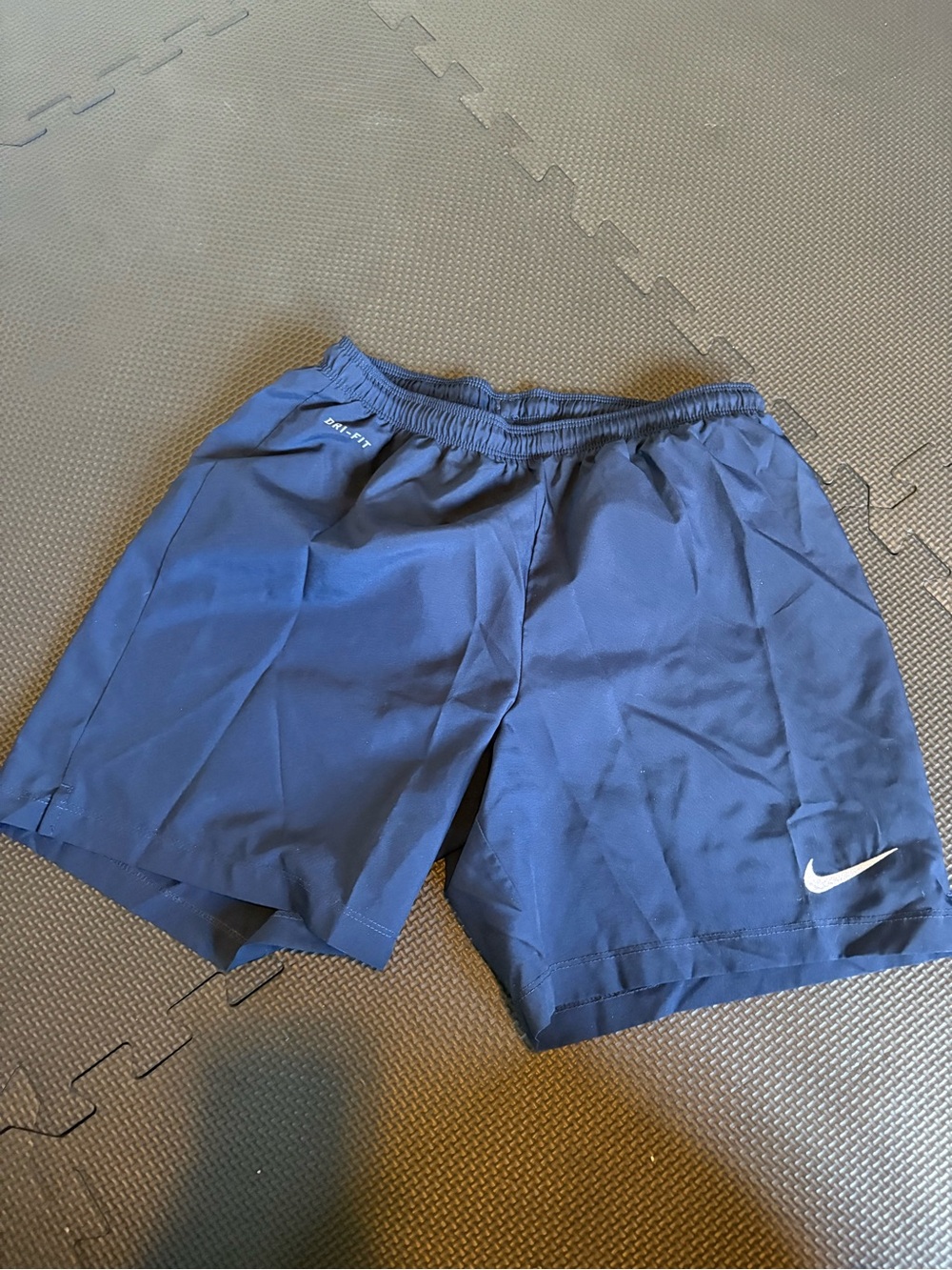 Nike Men’s Blue Athletic Dri-FIT Shorts
